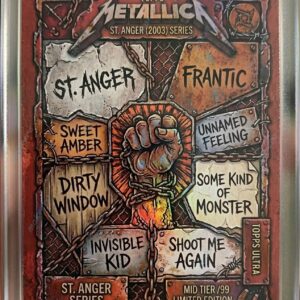 Metallica 45th Anniversary Card Pack 2