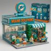 Miami Dolphins 60th Anniversary Building Set