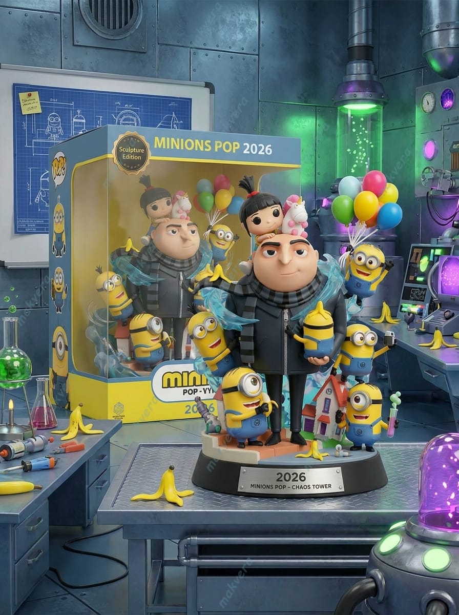Minions Chaos Tower 2026 Pop Figure 2 Minions Chaos Tower 2026 Pop Figure 2