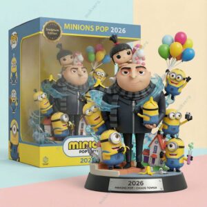 Minions Chaos Tower 2026 Pop Figure 2 Minions Chaos Tower 2026 Pop Figure 3