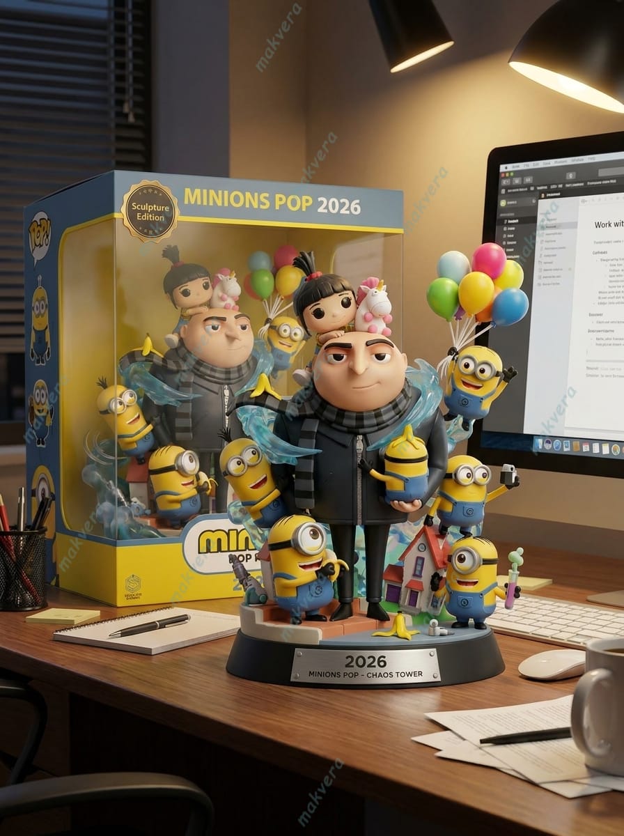 Minions Chaos Tower 2026 Pop Figure Minions Chaos Tower 2026 Pop Figure