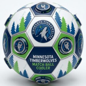 Minnesota Timberwolves Match Ball Beer Cooler