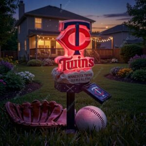 Minnesota Twins 2026 MLB All Star Solar Garden Light 2