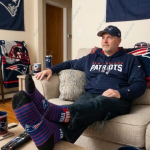 New England Patriots Best Dad Ever Sock 2