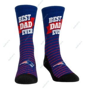 New England Patriots Best Dad Ever Sock 3