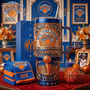 New York Knicks Eastern Conference Champions Tumbler 1 New York Knicks Eastern Conference Champions Tumbler 2