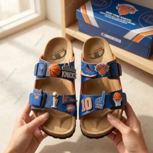 New York Knicks Get Loud Sandal Birken 2