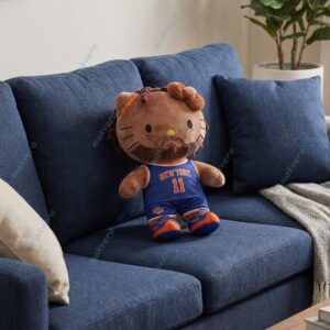 New York Knicks Jalen Brunson Hello Kitty Plush Doll 2