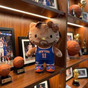 New York Knicks Jalen Brunson Hello Kitty Plush Doll