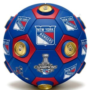 New York Rangers Champions Stanley Cup Final 2026 Match Ball Beer Cooler