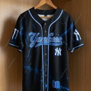 New York Yankees x Monster Style Custom Baseball Jersey 3
