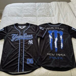 New York Yankees x Monster Style Custom Baseball Jersey