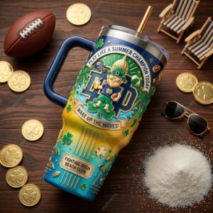 Notre Dame Fighting Irish Lucky Splash Champion Tumbler 2