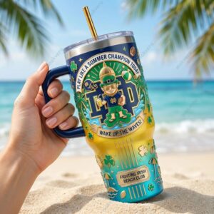 Notre Dame Fighting Irish Lucky Splash Champion Tumbler 3