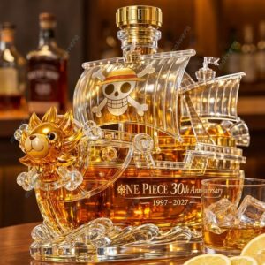One Piece 30th Anniversary Thousand Sunny Ship 1997-2027 Whiskey Decanter