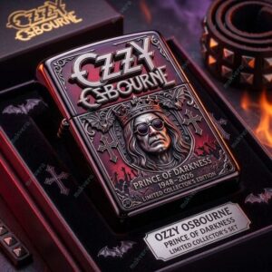 Ozzy Osbourne Prince Of Darkness Zippo Case 2