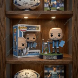Pep Guardiola Manchester City Treble Winners 2023 Pop Figure 2