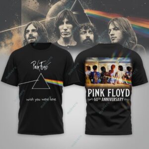 Pink Floyd 60Th Anniversary 3D Shirt