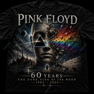 Pink Floyd 60th Anniversary Commemorative Shirt