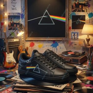 Pink Floyd The Dark Side Air Force 1 Sneaker