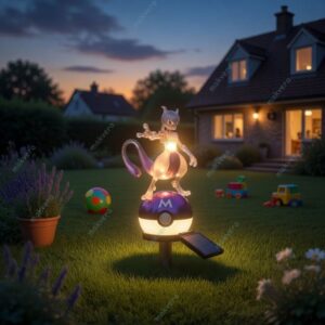 Pokemon 30th Anniversary Mewtwo Solar Garden Light 2