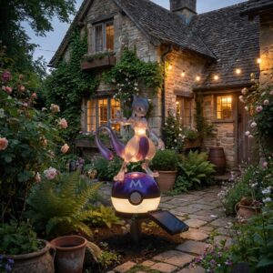 Pokemon 30th Anniversary Mewtwo Solar Garden Light 3