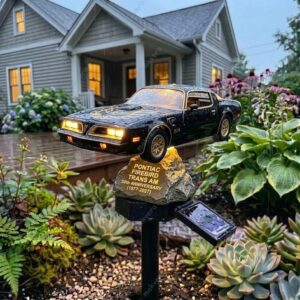 Pontiac Firebird Trans Am 50Th Anniversary Garden Light 2
