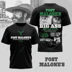 Post Malone Big Ass World Tour 2026 Shirt