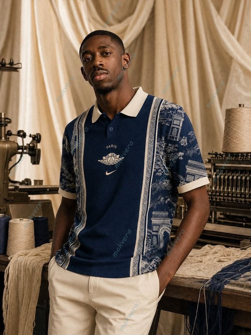 PSG x Nike x Dior Special Polo Shirt 3 PSG x Nike x Dior Special Polo Shirt 3