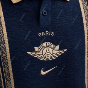 PSG x Nike x Dior Special Polo Shirt 3 PSG x Nike x Dior Special Polo Shirt 4