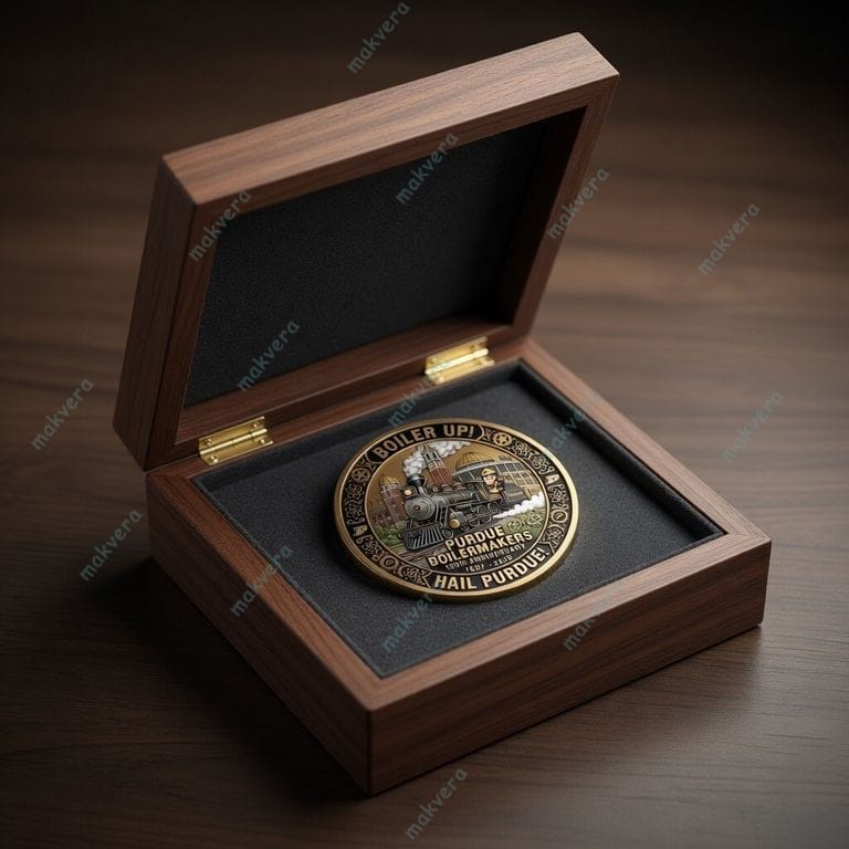 Purdue Boilermakers 139th Anniversary 1887-2026 Coin 2 Purdue Boilermakers 139th Anniversary 1887-2026 Coin 2