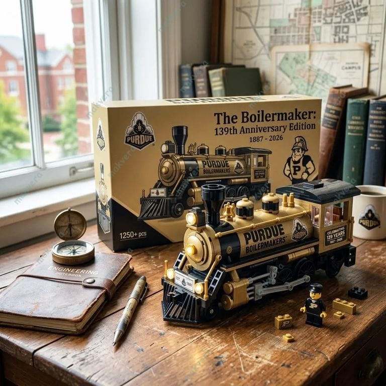 Purdue Boilermakers 139th Anniversary Building Block Set 2 Purdue Boilermakers 139th Anniversary Building Block Set 2