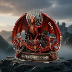 Realm King Father Of Dragons Acrylic Plaque 3
