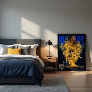 Ronaldo Al Nassr Saudi Pro League Champions 2026 Poster Wall Art Room Decor 2