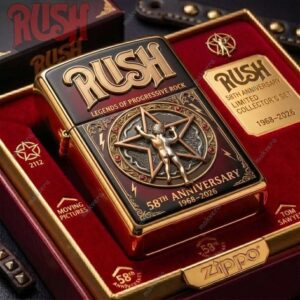 Rush Legends Of Progressive Rock Zippo Case 2