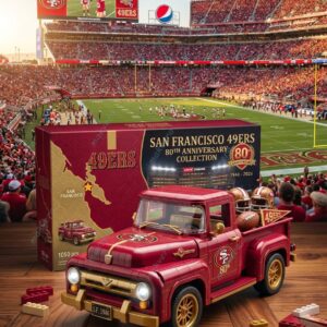 San Francisco 49Ers 80Th Anniversary Building Block Set