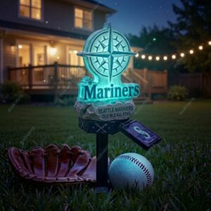 Seattle Mariners 2026 MLB All Star Solar Garden Light 2