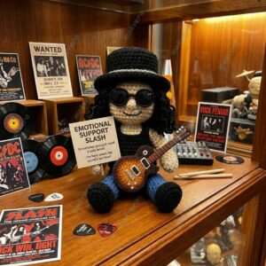 Slash Emotional Support Crochet Doll 3