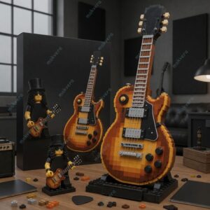 Slash Jack Daniels Les Paul Guitar Building Block Set 2
