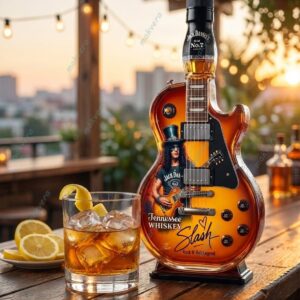 Slash Signature Gibson Les Paul Guitar Whiskey Decanter 2