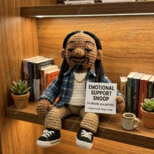 Snoop Dogg Emotional Support Crochet Doll 2