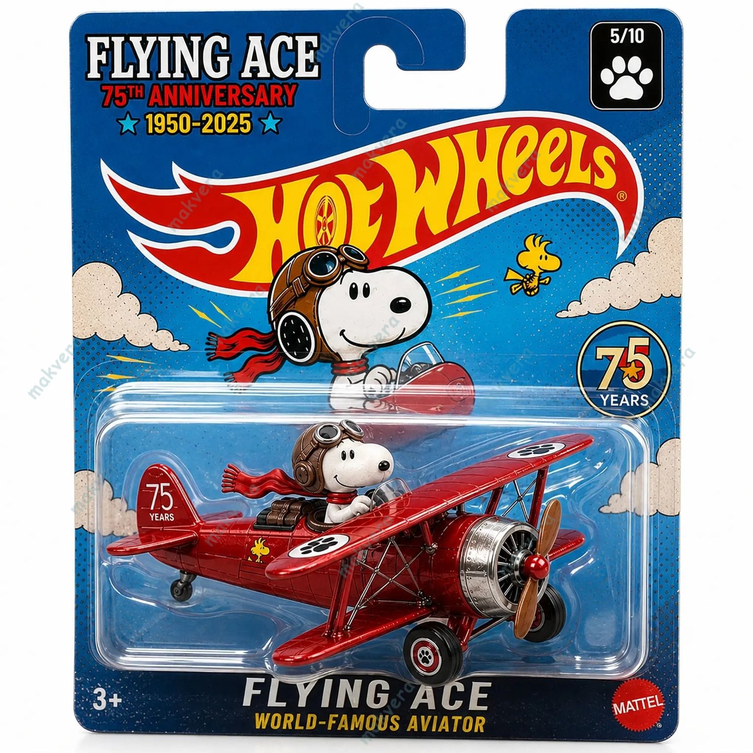 Snoopy 75th Anniversary Hot Wheels 3 Snoopy 75th Anniversary Hot Wheels 3