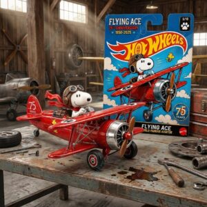 Snoopy 75th Anniversary Hot Wheels
