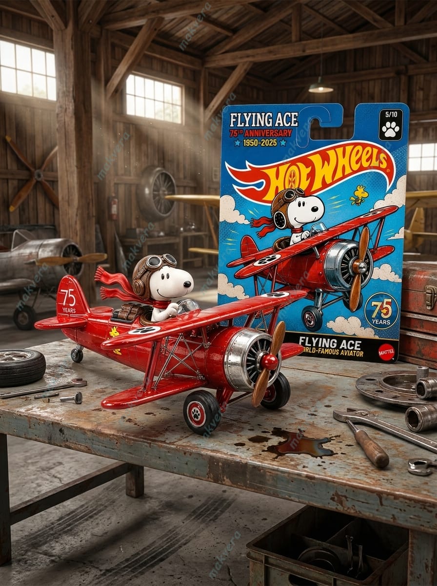 Snoopy 75th Anniversary Hot Wheels Snoopy 75th Anniversary Hot Wheels