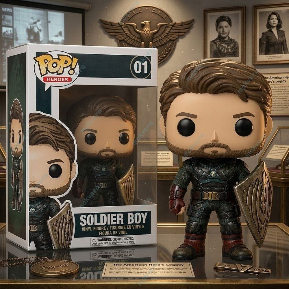 Soldier Boy The American Hero’s Legacy Pop Figure Soldier Boy The American Hero's Legacy Pop Figure