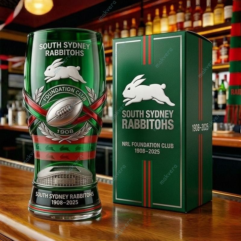 South Sydney Rabbitohs 2026 Collectable Glass 2 South Sydney Rabbitohs 2026 Collectable Glass 2