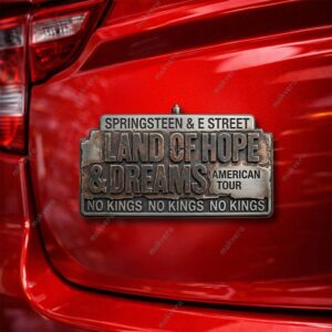 Springsteen & E Street Band American Tour Car Name Badge