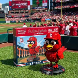 St Louis Cardinals 125Th Anniversary Building Block Set
