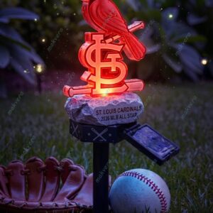 St Louis Cardinals 2026 MLB All Star Solar Garden Light