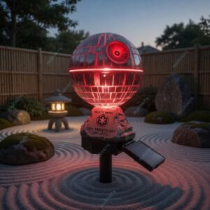 Star Wars 50th Anniversary Ultimate Battle Station Solar Garden Light